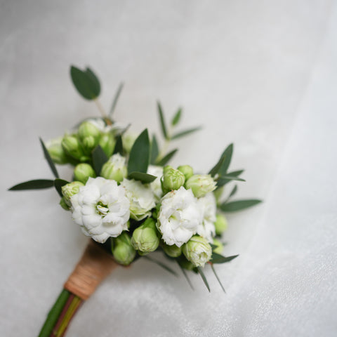 Boutonniere - Green & Natural
