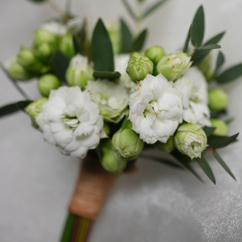 Boutonniere - Green & Natural