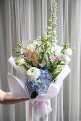 Blue White Spring