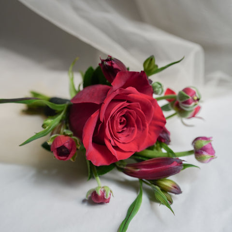 Romantic Corsage  & boutonniere