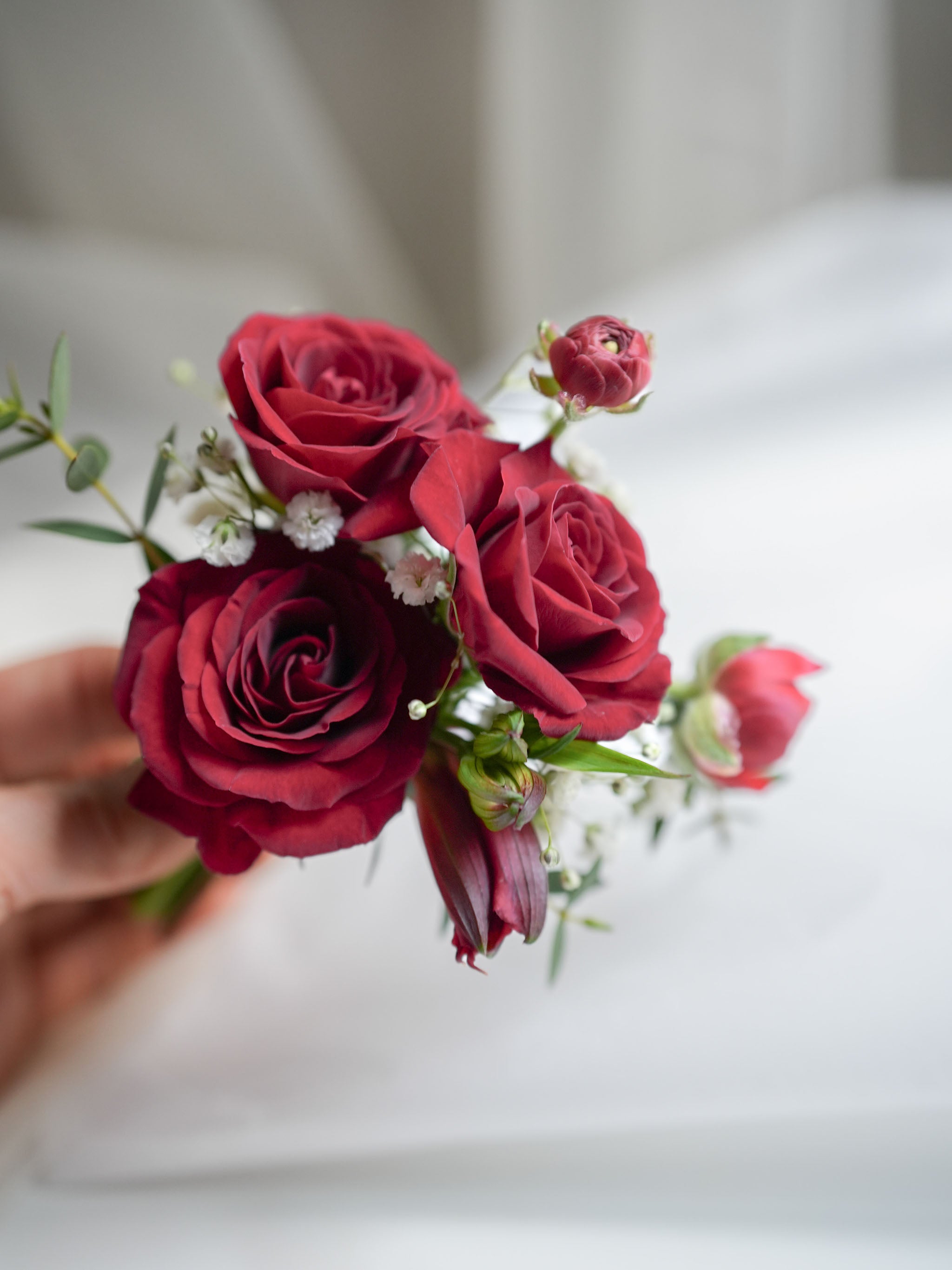Red Rose Boutonniere & Corsage