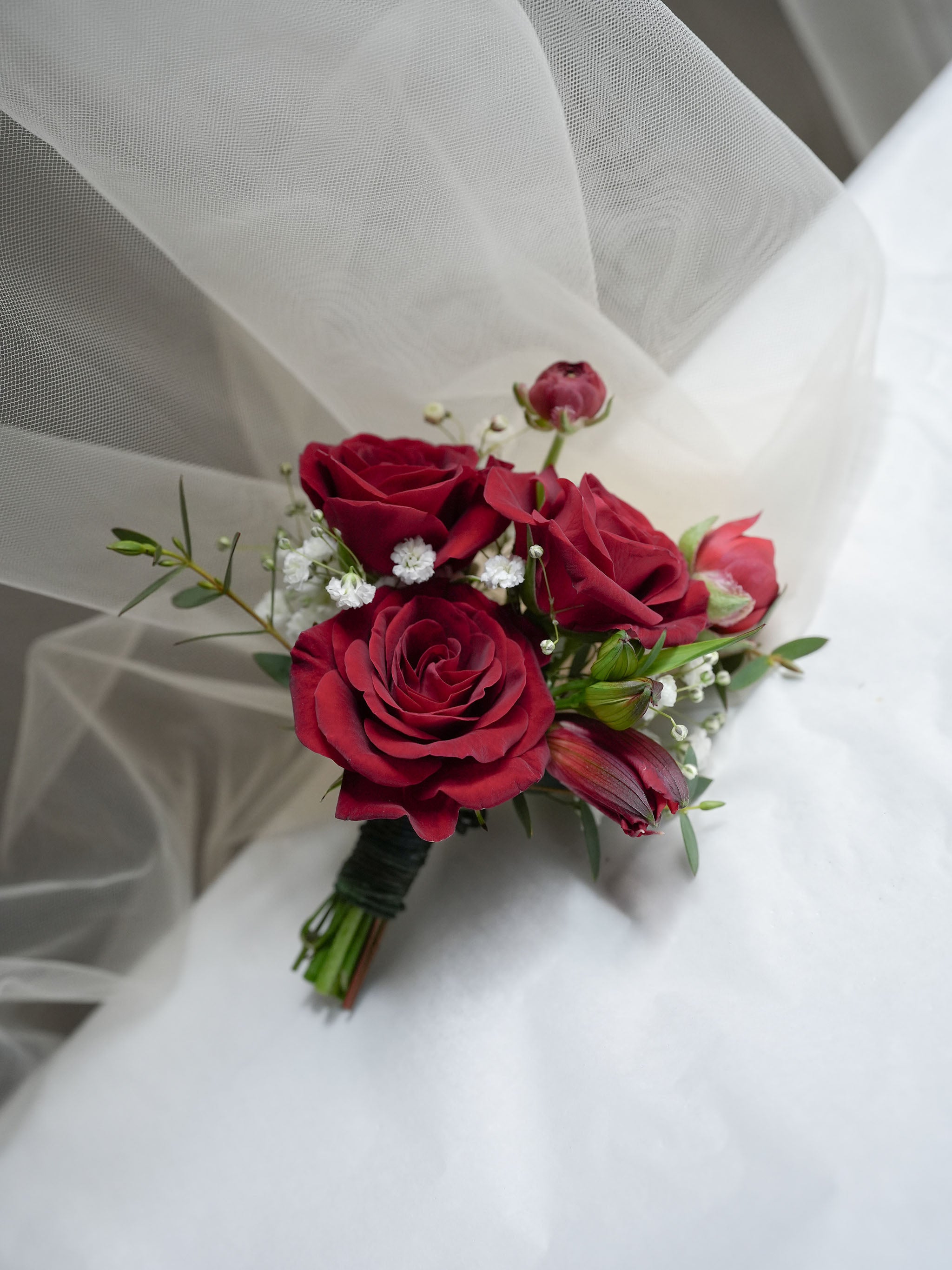 Red Rose Boutonniere & Corsage