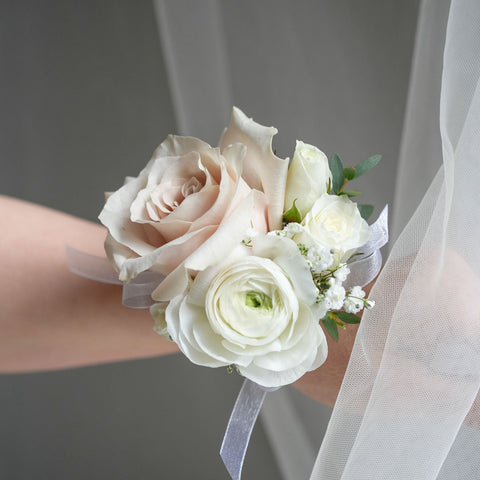 Blush Rose Corsage