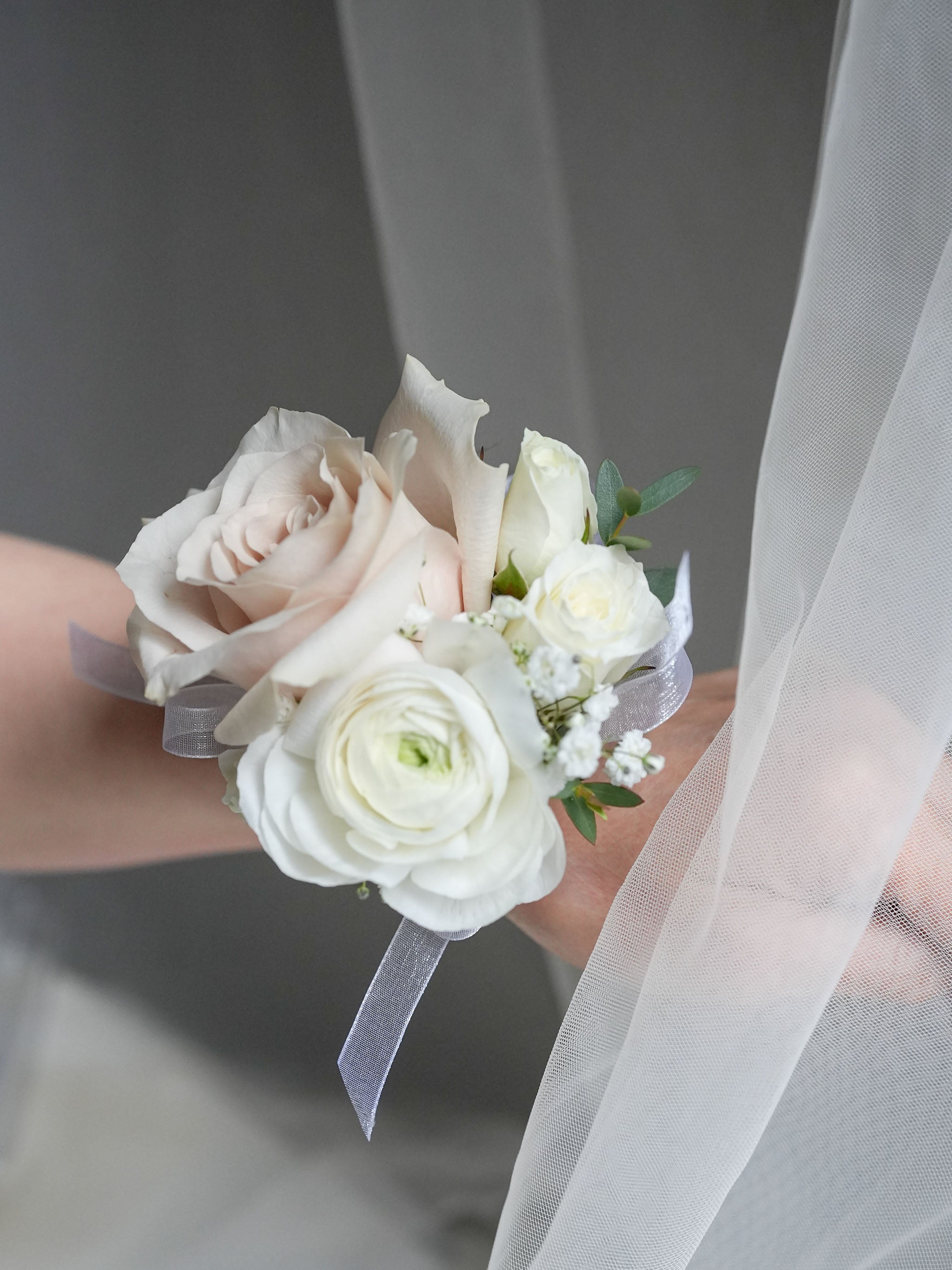 Blush Rose Corsage