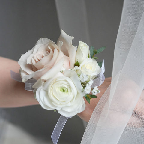 Blush Rose Corsage