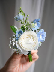 Ranunculus Corsage & Boutonniere