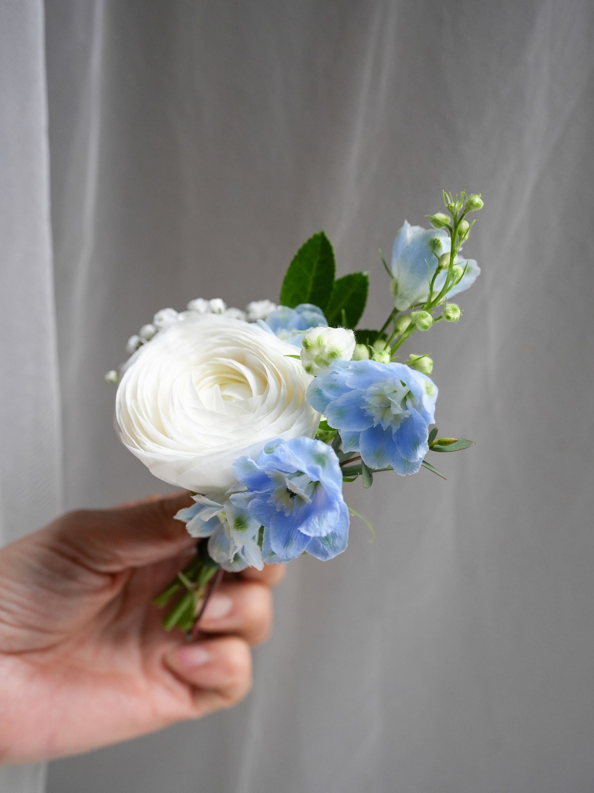 Ranunculus Corsage & Boutonniere