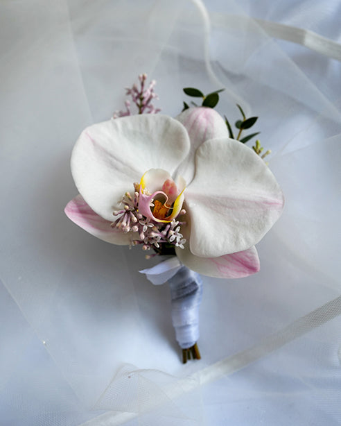 Pink Orchid Corsage