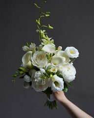 Blanc Round Bouquet