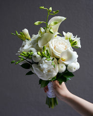 Blanc Round Bouquet