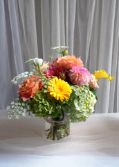 Amber Blooms Vase Arrangement