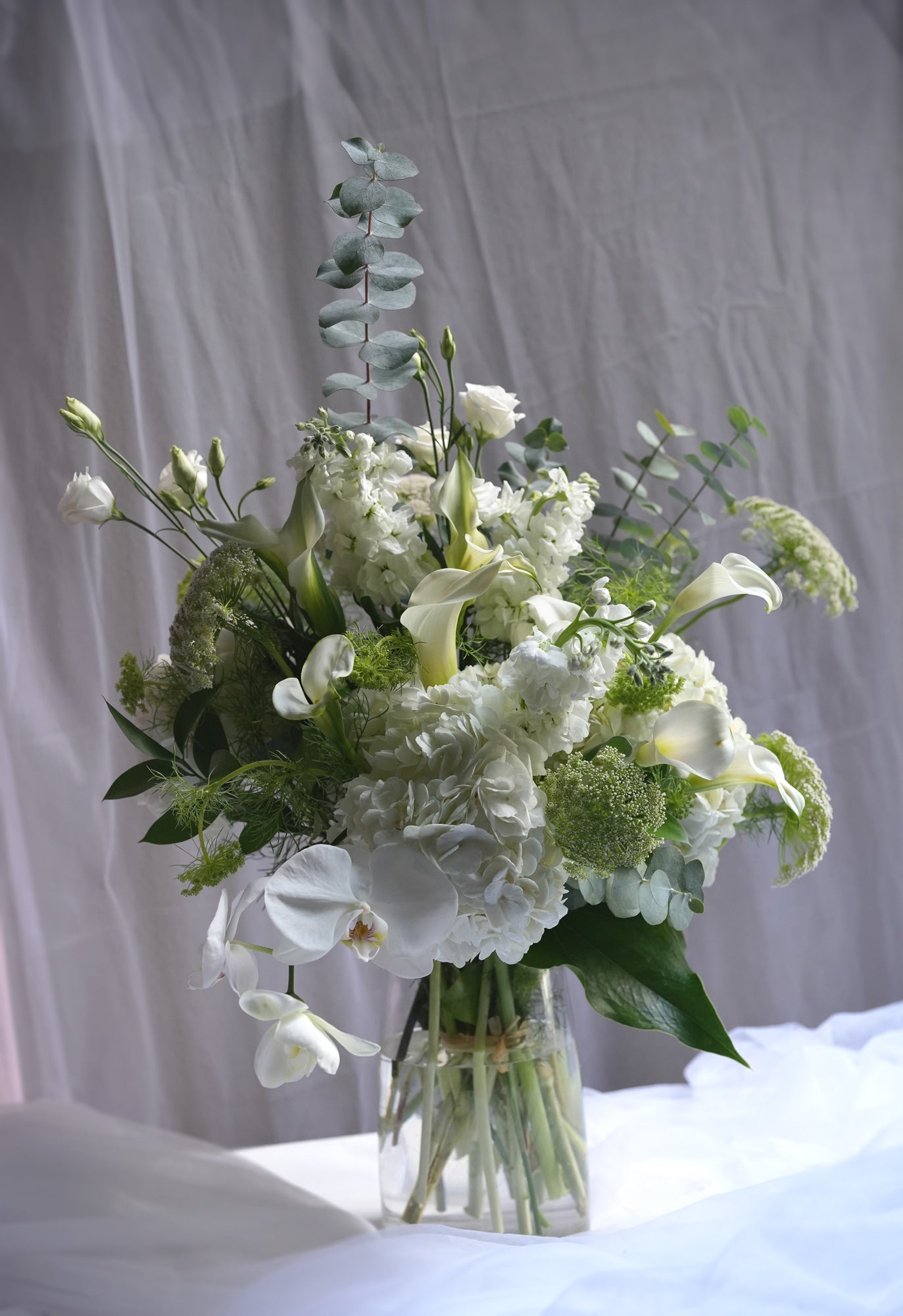 Verdant Ivory Vase