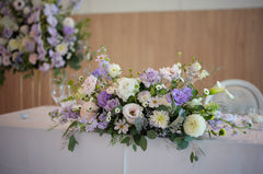 Lavender Poise Sweetheart Centerpiece