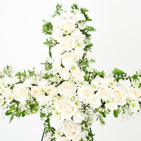 [Sympathy] White and Green Cross