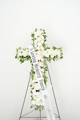 [Sympathy] White and Green Cross