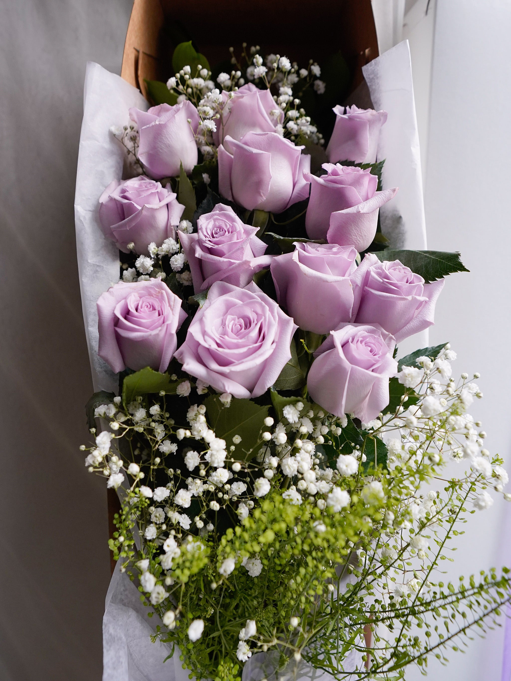 12 Lavender Rose Box
