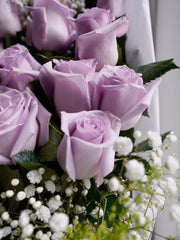 12 Lavender Rose Box