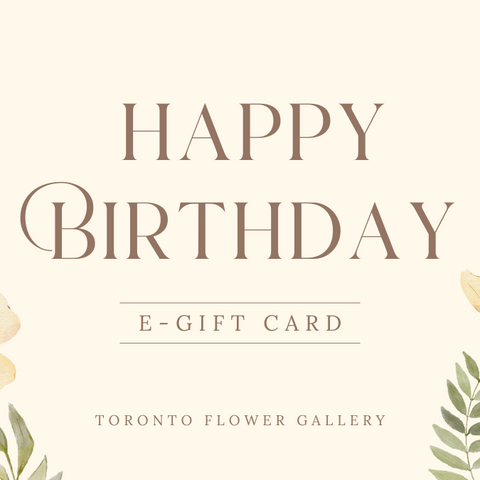 eGift Card - Happy Birthday