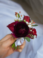 Elegant Harmony Corsage  & boutonniere
