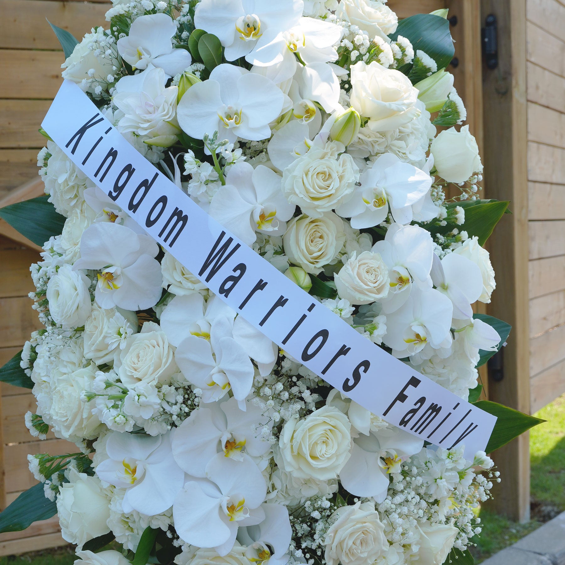 Standing Spray Ribbon