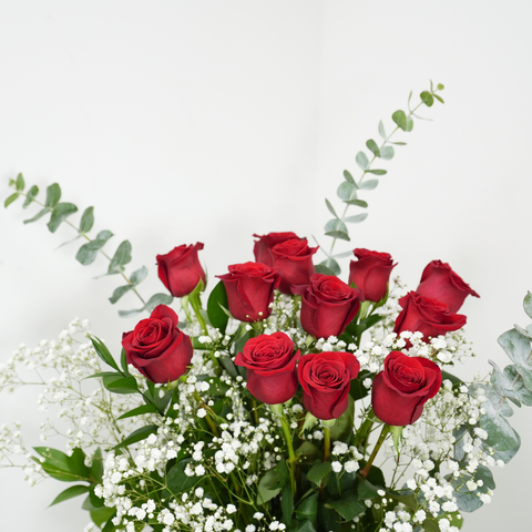 12 Premium Red Roses
