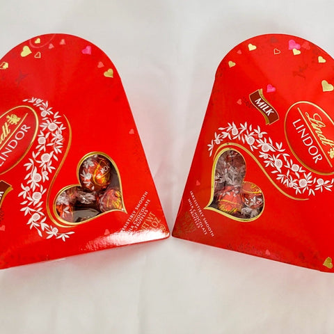 Lindt Milk Chocolate Box for Valentine's Day