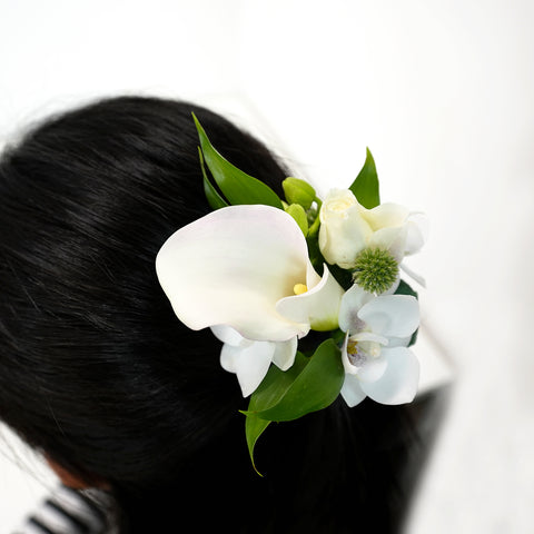 White Vibes Bridal Hair Band