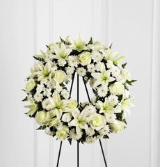 Treasured Tribute Wreath - Flower - Toronto Flower Gallery