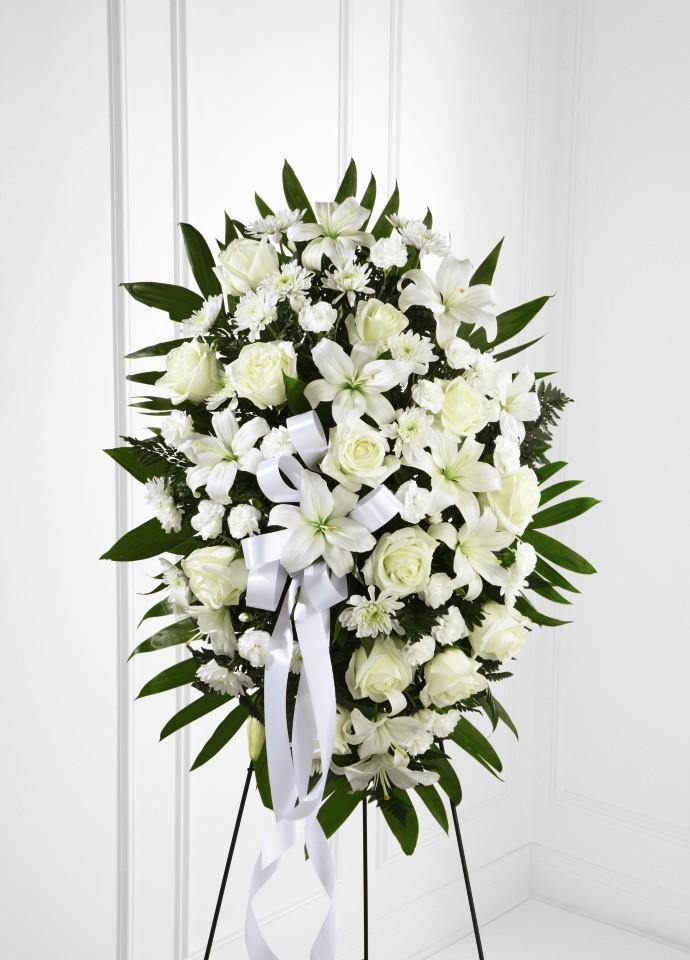 Exquisite Tribute Standing Spray - Flower - Toronto Flower Gallery