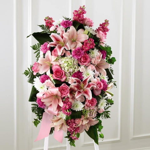 Gently into the Ever-After Standing Spray