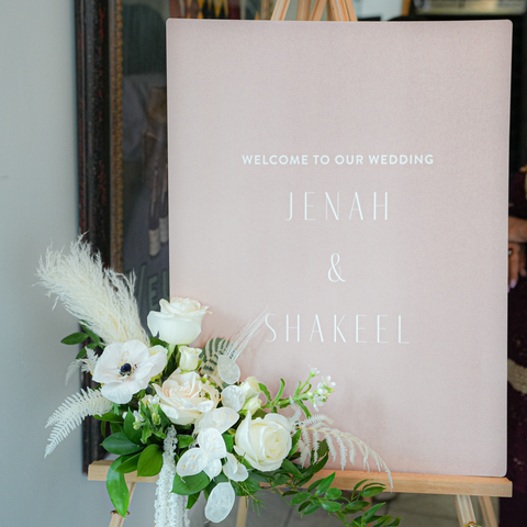 Wedding Welcome Pitch